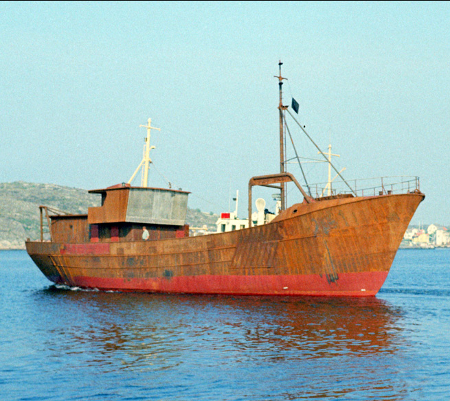 Fiskefartygsskrovet Carlvik 1