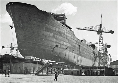 Under byggtiden utgjorde Kosmos III ett imponerande blickfång i Göteborg